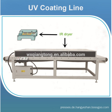 UV-Walzenbeschichtungsmaschine für glänzende mdf-Bord / Maschinen für UV-Verbundplatten